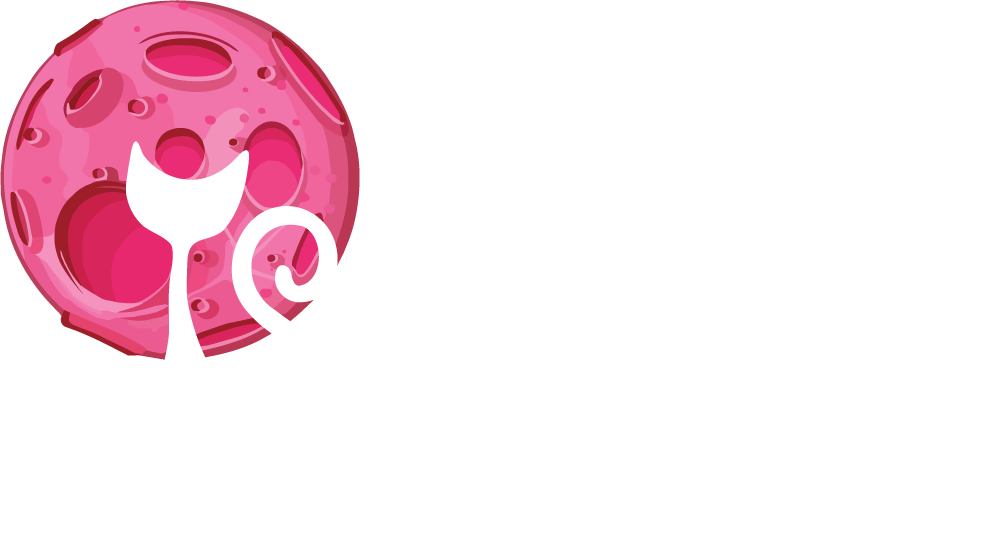 Logo with a white cat silhouette and pink moon, next to the text AliCat Solutions in light script font.